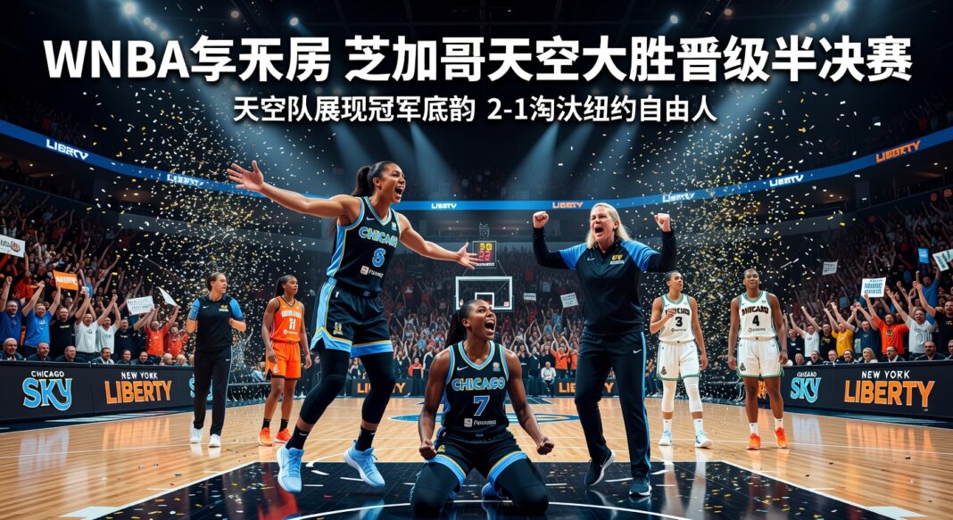 芝加哥天空90-72纽约自由人 WNBA季后赛天空队大胜晋级半决赛