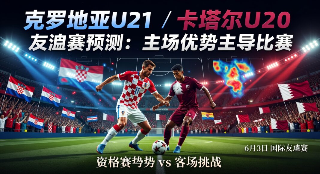 克罗地亚U21对卡塔尔U20友谊赛预测:主场优势与资格赛势头成制胜关键
