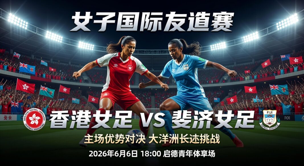 女子国际友谊赛香港女足VS斐济女足:主场优势与FIFA排名分析预测