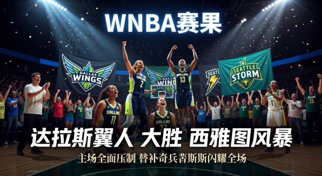 WNBA:达拉斯翼人79-56西雅图风暴 替补奇兵詹姆斯闪耀主场