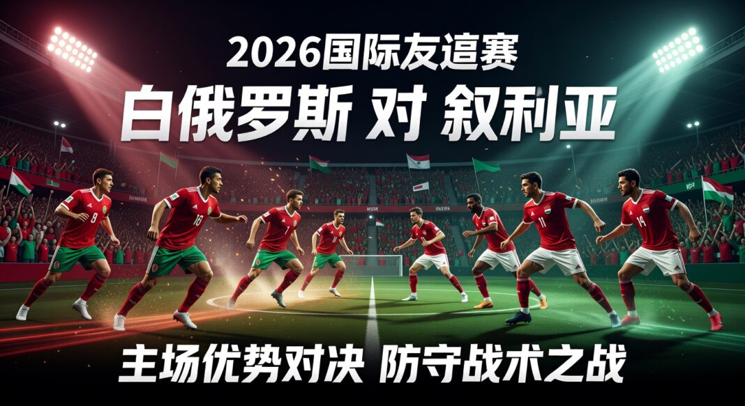 2026国际友谊赛白俄罗斯对叙利亚:主场优势与数据分析的足球比赛预测推荐