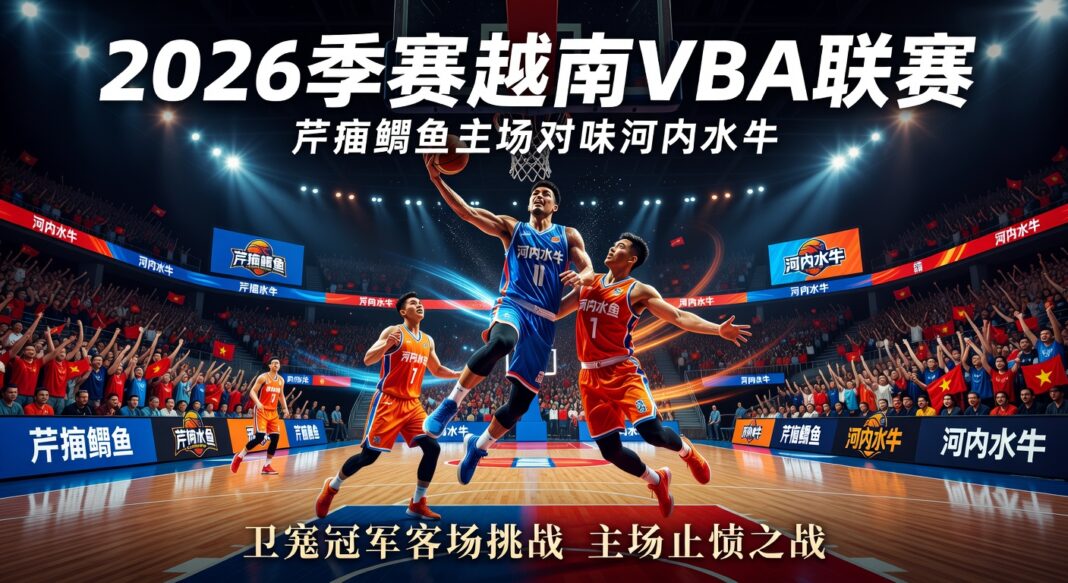 2026年VBA联赛芹苴鲶鱼主场对阵河内水牛:战术解析与精准比分预测