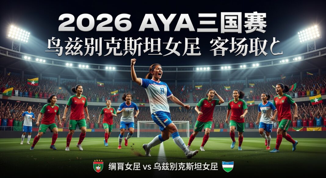 2026 AYA三国赛:缅甸女足0-1乌兹别克斯坦女足 队长库德拉托娃第22分钟制胜球