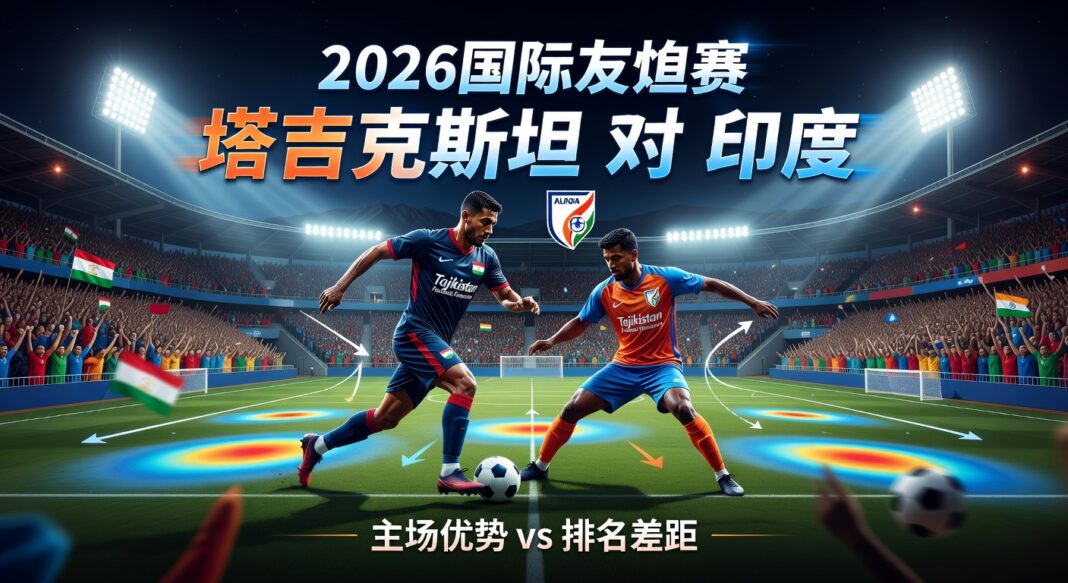 2026国际友谊赛塔吉克斯坦对印度预测分析:主场优势与排名差距成决定因素