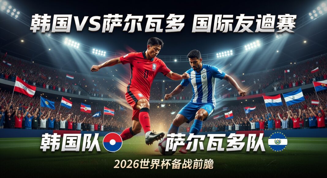 韩国对萨尔瓦多国际友谊赛2026世界杯备战前瞻:排名差距与战术深度分析