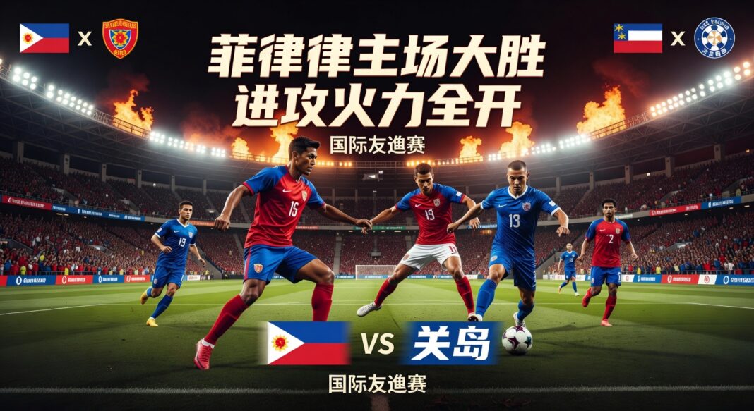菲律宾5-1大胜关岛 国际友谊赛主场进攻火力全开